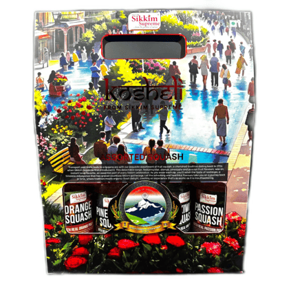 Kosheli Box – Assorted Fruit Squash - 500 gm