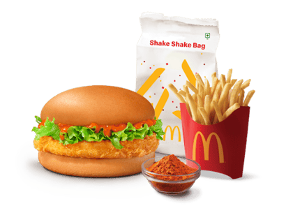 Korean Chicken Surprise + Korean Shake Shake Fries (M)