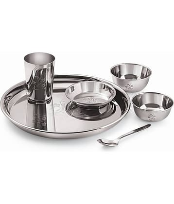 Neelam DBJS006L Stainless Steel Dinner Set of 6 Pieces
