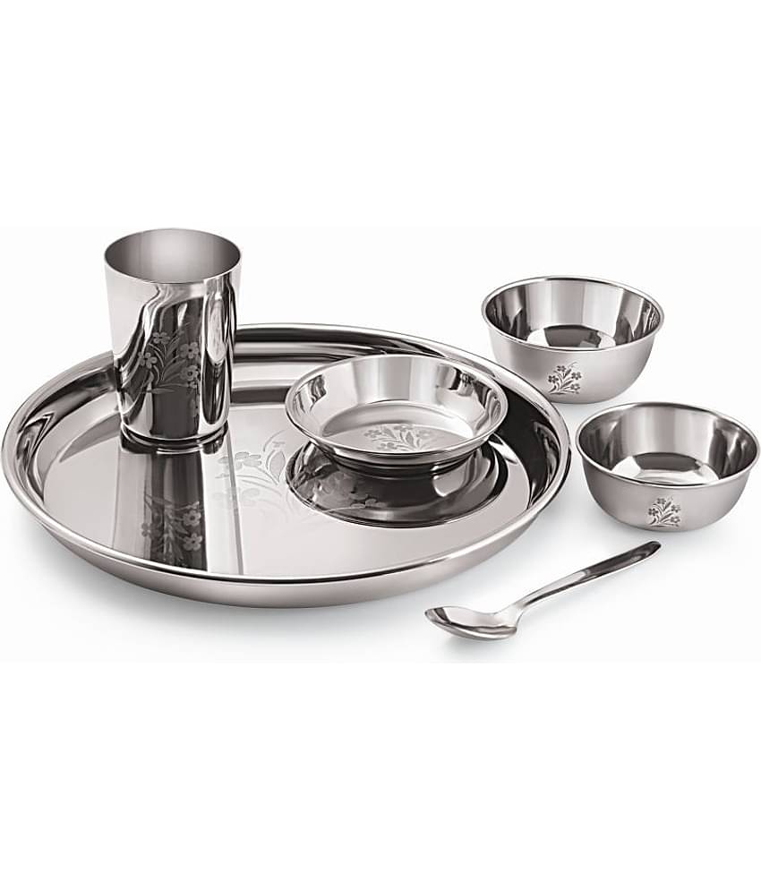 Neelam DBJS006L Stainless Steel Dinner Set of 6 Pieces