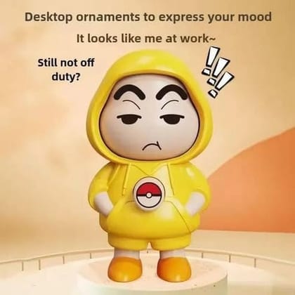 Shinchan Face Changing Mood Swing Keychain – Cute Cartoon Expression Keyring, Funny Anime Key Chain for Bags, Keys & Gifts