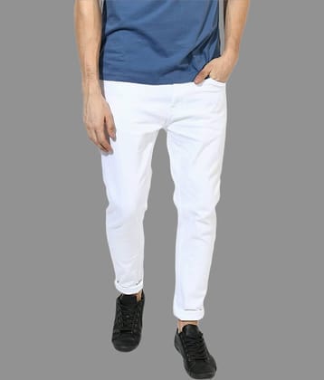 Lawson - White Denim Slim Fit Men's Jeans ( Pack of 1 )