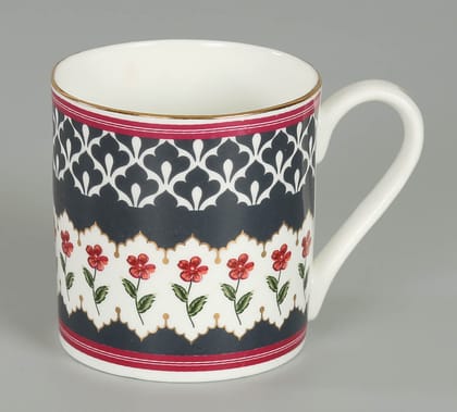 India Circus Gruidae'S Trance Snack Platter & Coffee Mug Set