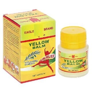 Movitronix Yellow massage balsem cap lang 40gm Singapore Product by brand Eagle -Pack of 1