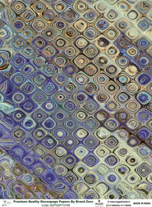 Brand Zero Premium Quality Decoupage Paper Pack of Two - Design Code: BZPQDP10199