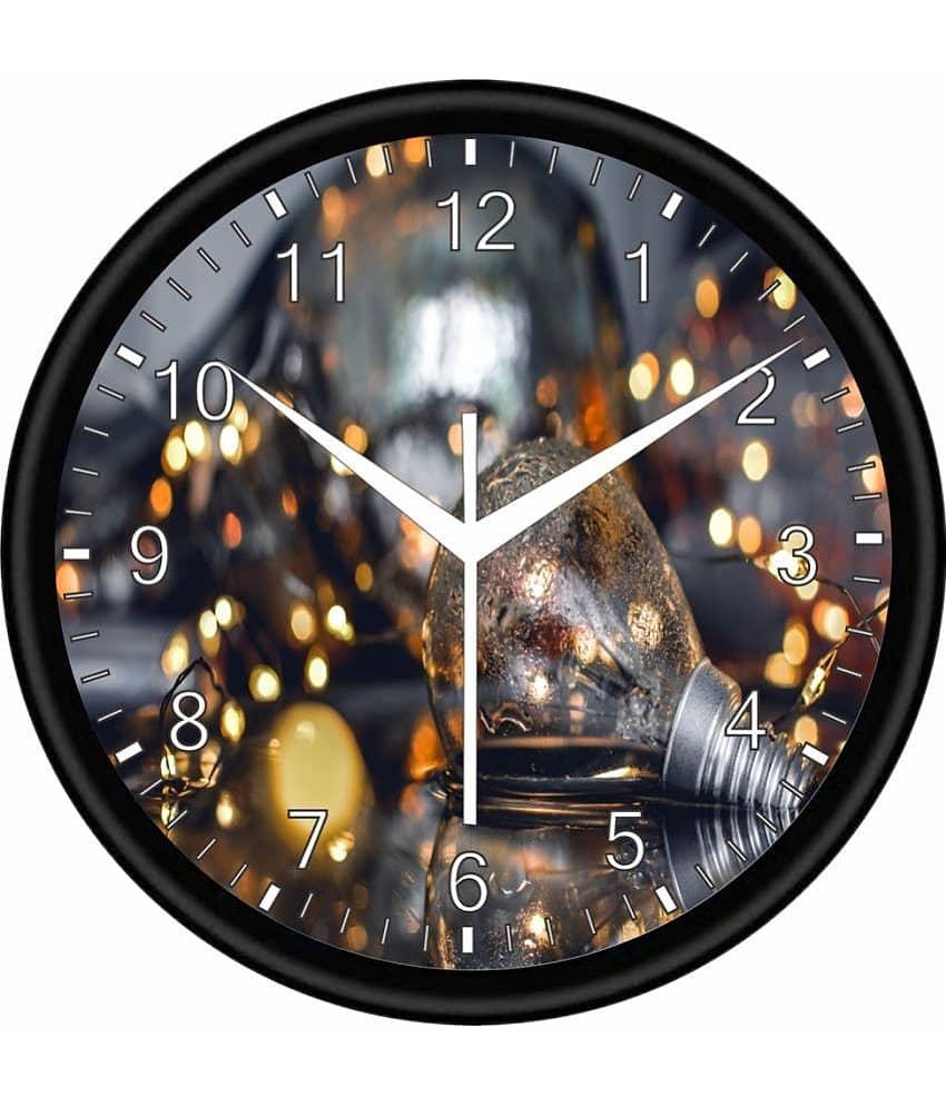 KP CRAFT Circular Analog Wall Clock