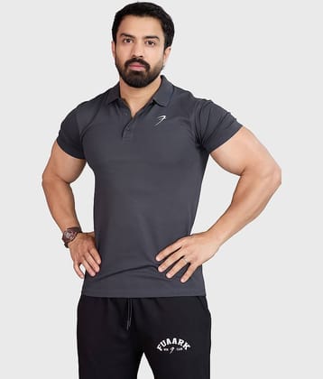 Fuaark Teal Polyester Slim Fit Men's Sports T-Shirt ( Pack of 1 )