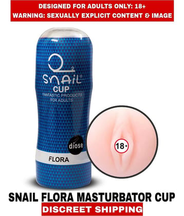 Premium Quality New Sexy toy Snail Flora Pussy Masturbator Cup Fleshtight For Men