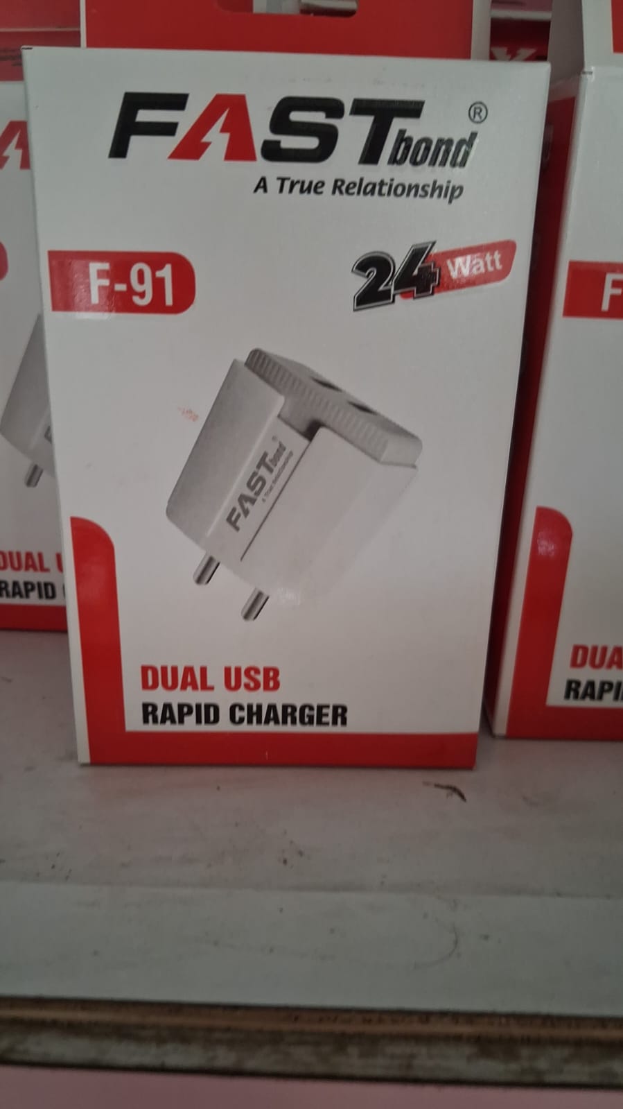24 WATT rapid charger.