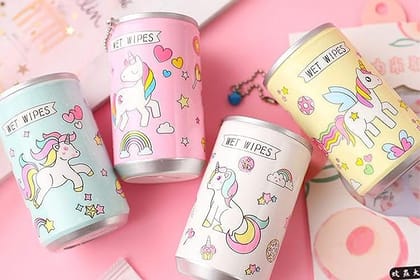 Unicorn Mini Wet Wipes Tin ( Multicolour ) ( 1 Pcs ) Unicorn Mini Wet Wipes Tin ( Multicolour ) ( 1 Pcs )