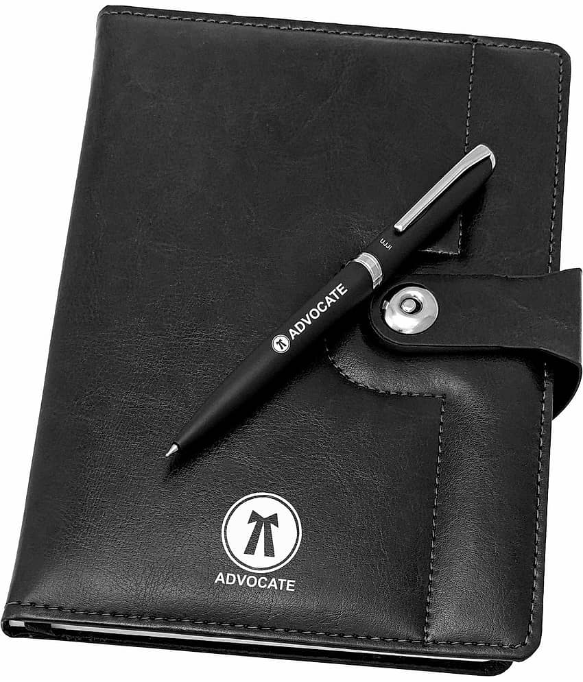 UJJi Advocate Logo Notebook and Pen Set