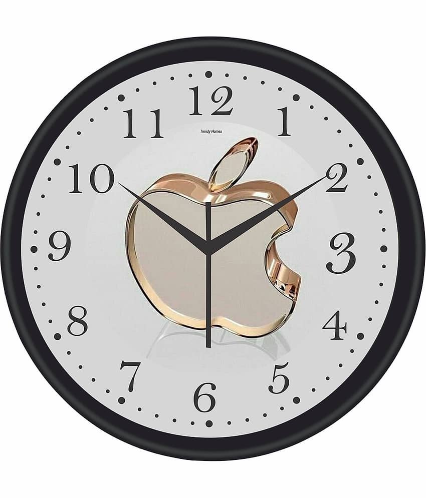 Trendy Homes Circular Analog Wall Clock