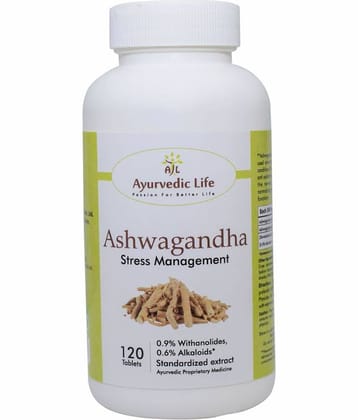Ayurvedic Life Ashwagandha Tablet 120 no.s Pack Of 1