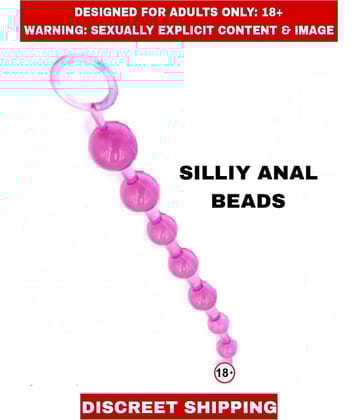 ADULT SEX TOYS SILLY SMOOTH ANAL BEADS For UNISEX
