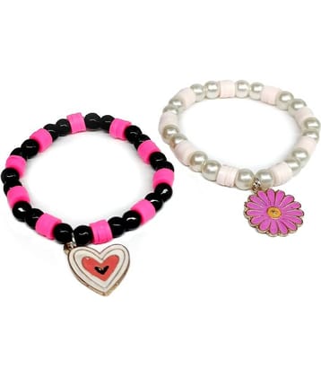 DAIVYA WELLNESS - Multicolor Bracelet ( Pack of 2 )