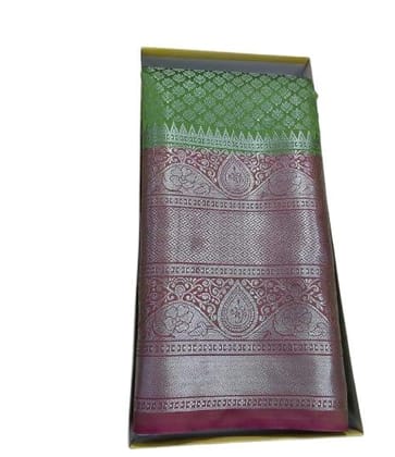 Handcrafted Silk - Saree, Multicolour,|