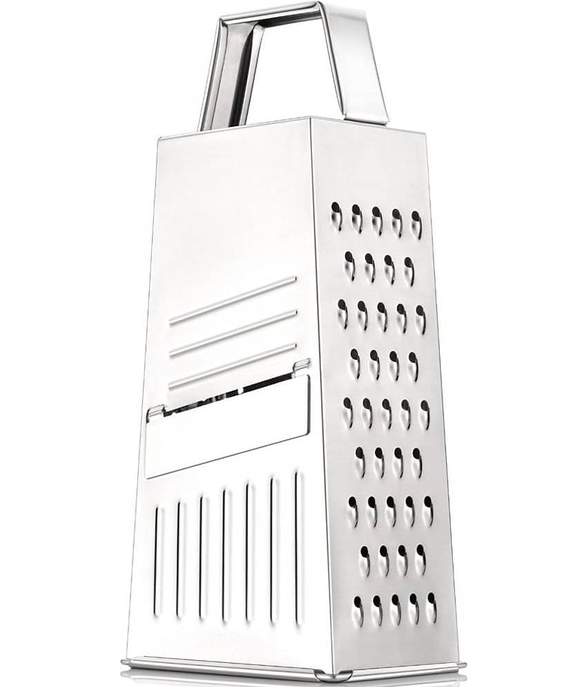 Analog Kitchenware Stainless Steel Cheese Grater,Vegetable Grater,Slicer ( Pack of 1 ) - Silver