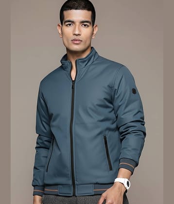 XFOX Polyester Men's Puffer Jacket - Blue ( Pack of 1 )