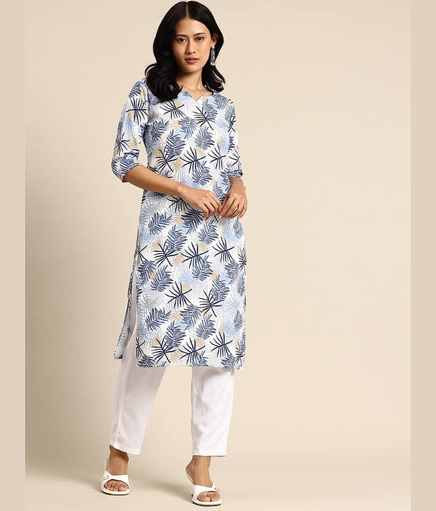 KETAKI FASHION Pack of 1 Crepe Printed Straight Women's Kurti - ( Multicolor )