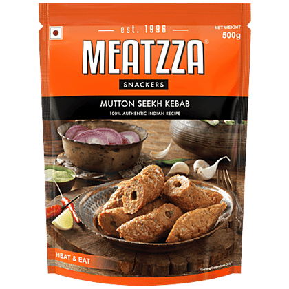 Meatzza Mutton - Seekh Kebab, 500 g