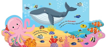 Under the Ocean - Lift The Flap Book for Kids Age 3-6 Years with Bright and Colourful Pictures- Early Learning Novelty Book for Children [Paperback] Dreamland Publications