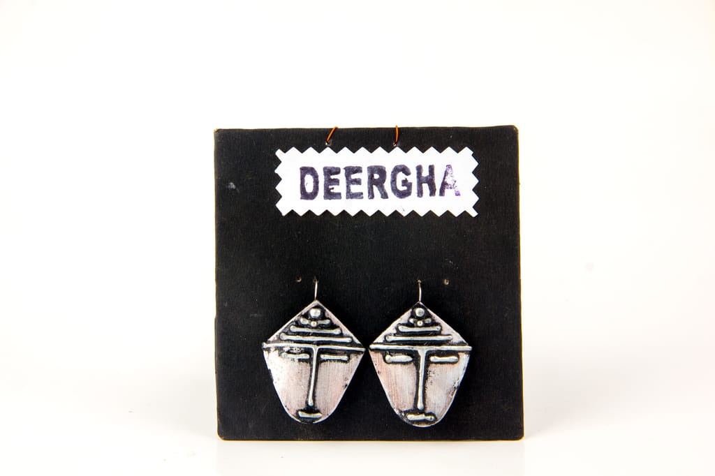 Tribal Face Earrings