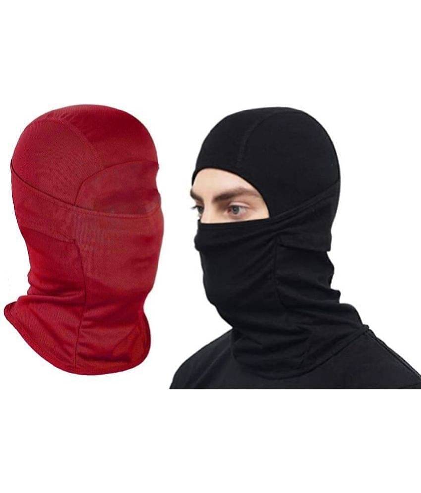 Bentag Black Cotton Anti Pollution Mask ( Pack of 2 )