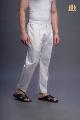 Kurta Pant Cream Men-S