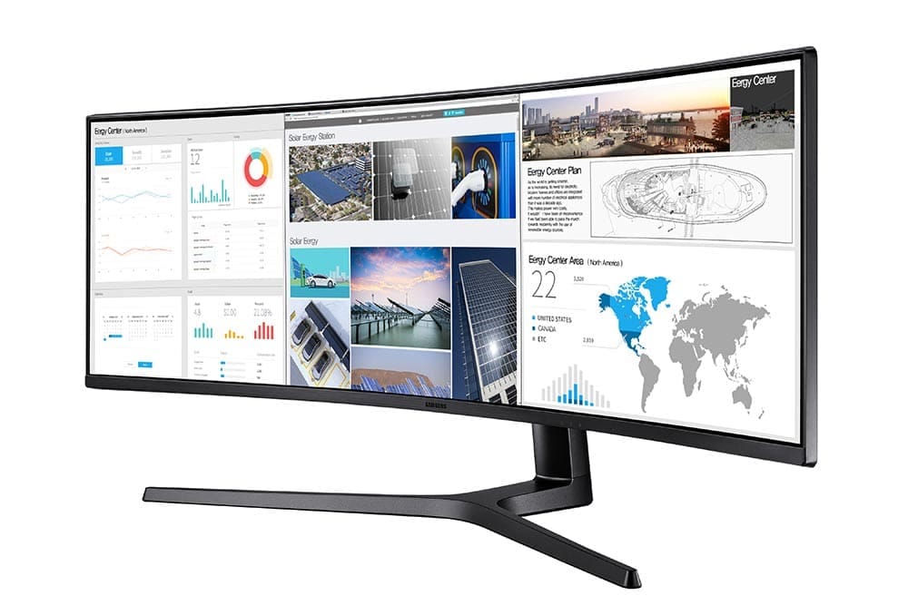 Samsung LC34H890WJWXXL 34 Curve WQHD PBP-PIP ,HDMI, USB Connectivity Computer Monitor  - 3years Warranty
