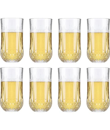 Somil Water/Juice  Glasses Set,  200 ML - (Pack Of 8)