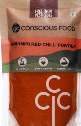 Conscious Food Kashmiri Red Chilli Powder 100g