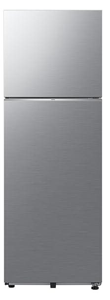 Samsung 350 L, 2 Star, Convertible 5-in-1, Digital Inverter, Frost Free Double Door, WiFi Enabled Bespoke AI Refrigerator (RT38DG5A2BS8HL, Elegant Inox, Silver)
