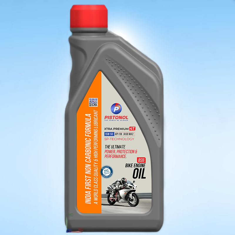 PISTONOL -XTRA PREMIUM 4T (15W-50) API-SN-(5 Ltr)