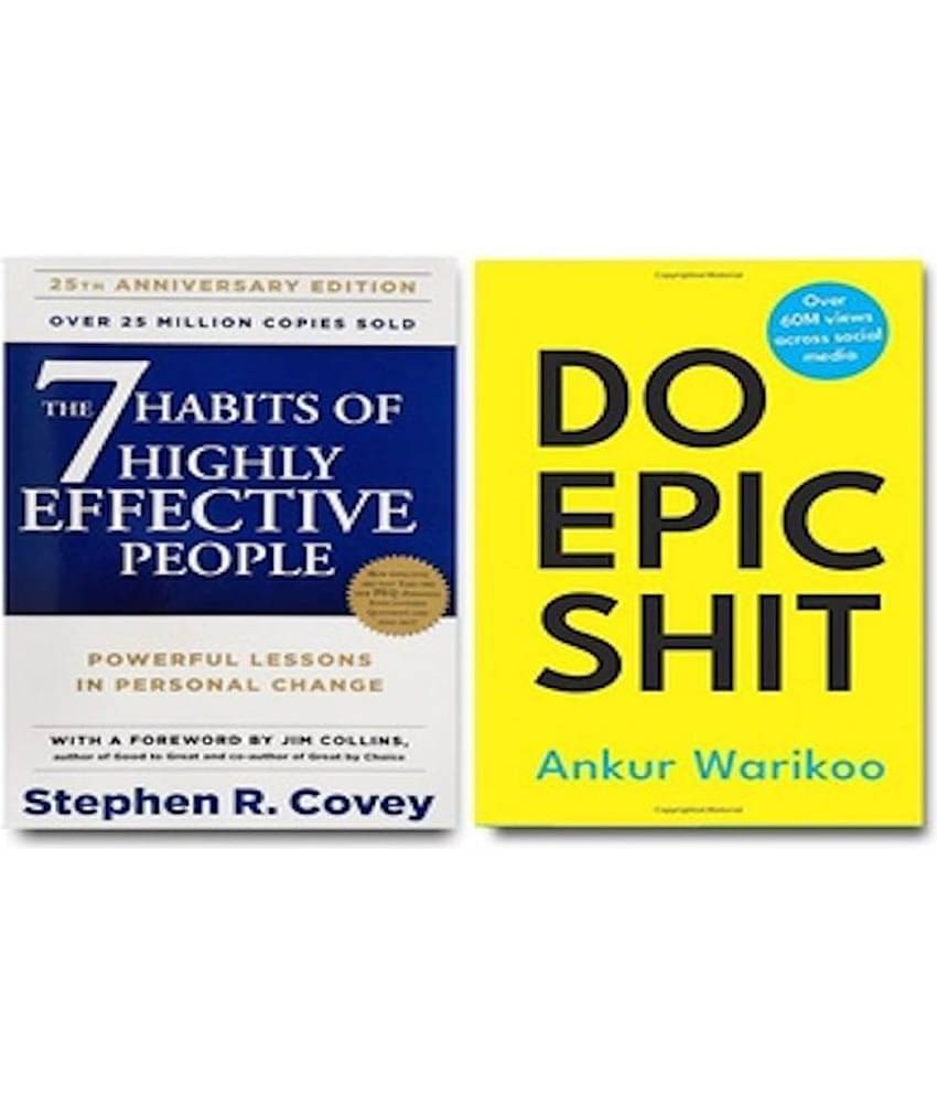 7 Habits of Highly Successful People + Do Epic Shit (2 Books Combo)