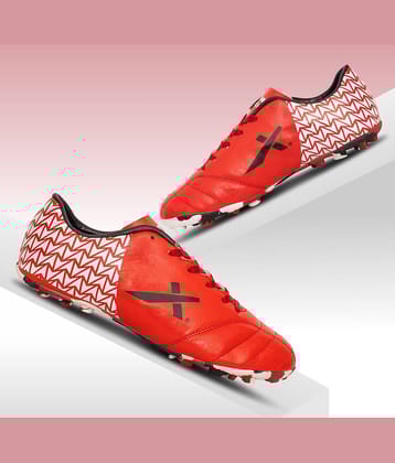 Vector X ATTACKER Red Football Shoes
