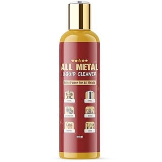 Instant Copper brass cleaning gel (Metal Cleaner), instant cleaner for Copper, Brass, Bronze. Tarnish remover, All Metal Cleaning Liquid Polish (100ml) 