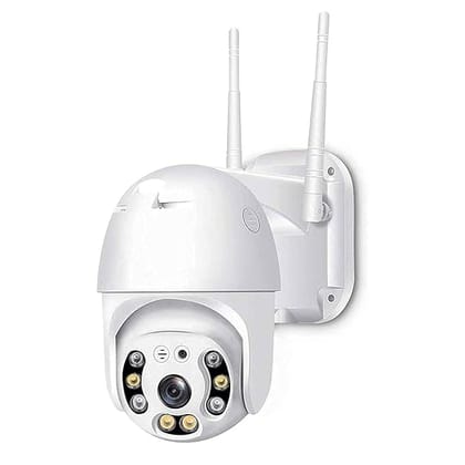 SMARTCAM Full HD Color Night Vision WiFi Home Office Outdoor Waterproof IP Security Camera 1080p 2 Way Communication 360 Degree Rotation Smart Motion Humanoid Detection Alarm Alert