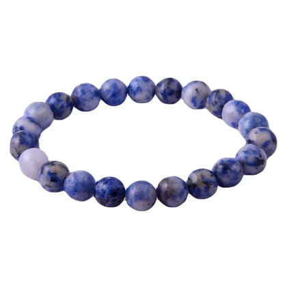 Sodalite Bracelet Healing and Vastu, Meditation, Protection Stylish Bracelet for Girls/Boys/Women(KI_130) by Krishna Impex Sodalite Bracelet Healing and Vastu, Meditation, Protection Stylish Bracelet for Girls/Boys/Women(KI_130) by Krishna Impex