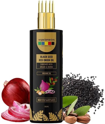 Organix Mantra Black Seed Red Onion Oil, 120ML