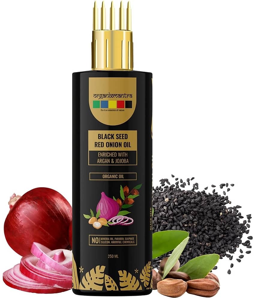 Organix Mantra Black Seed Red Onion Oil, 120ML