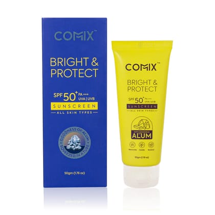 ALUM BRIGHT & PROTECT SUNSCREEN 50 G