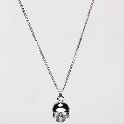 SKULL PENDANT (SILVER) Pendant+ Chain