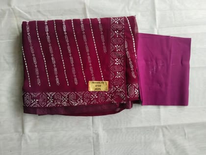Elegant Embroidered Saree Set by KEERTHANA TRENDS