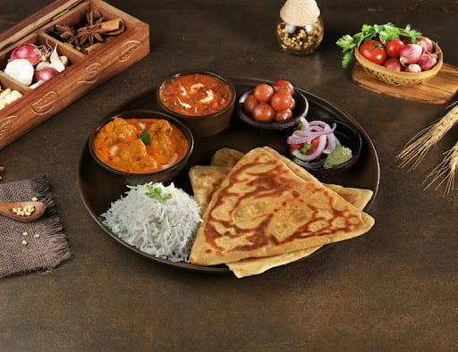 Butter Chicken Thali Meal