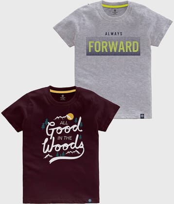 CODEZ Pack of 1 Boys Cotton T-Shirt ( Multicolor )