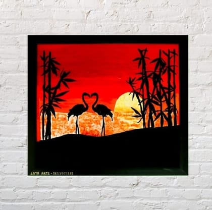 Love Birds Painting Love Birds Painting