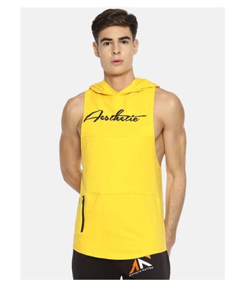 Aesthetic Nation Yellow Sweatshirt - None