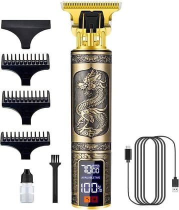 geemy Digital Display Multicolor Cordless Beard Trimmer With 120 minutes Runtime