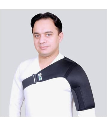 Hiakan International Compression Shoulder Support Neoprene (Left) Free Size