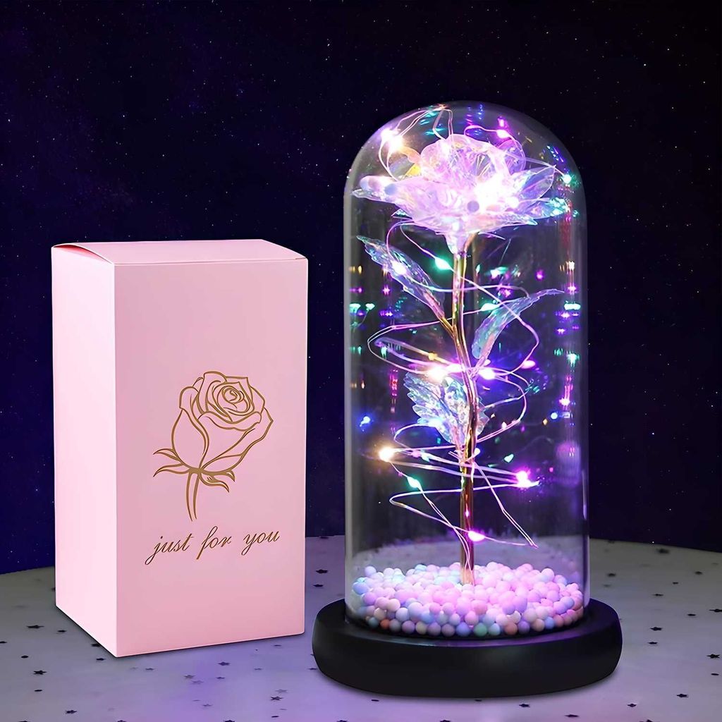 Rose Light Up Flower - Flowers | Buy online on ZillyBuy